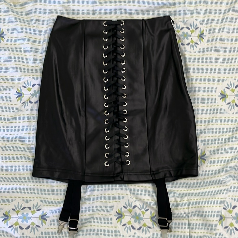 XS Fashion Nova Made For Your Love Skirt